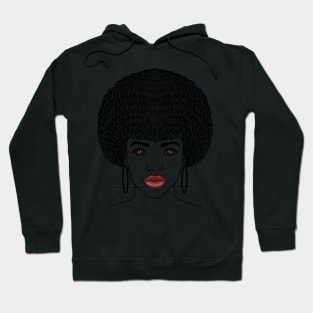 Afro girl Afro woman Afro queen beautiful Afro girl Hoodie